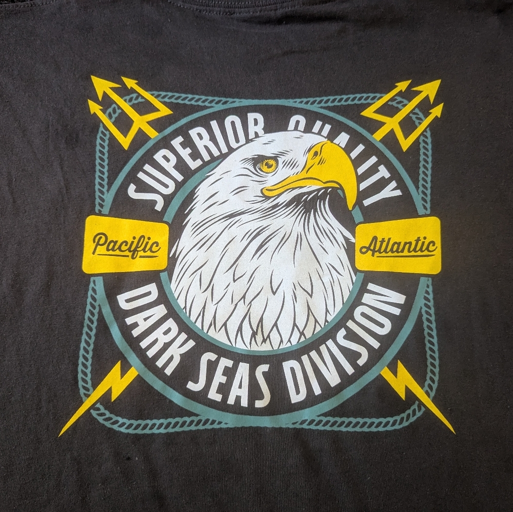 Dark Seas Division Pacific Atlantic Tee M